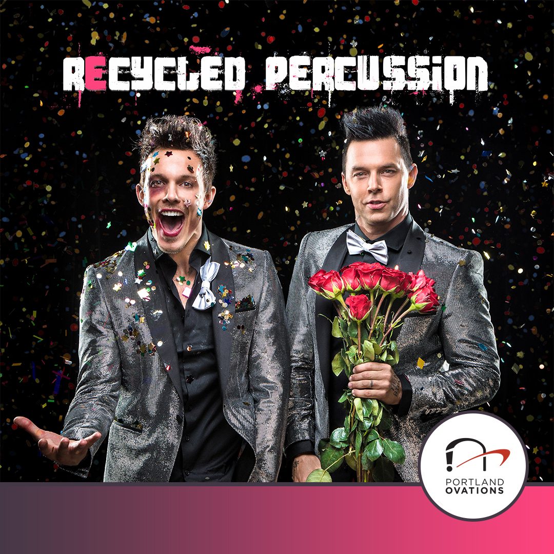 FY26_Ovations_portTIX_1080X1080_Recycled Percussion