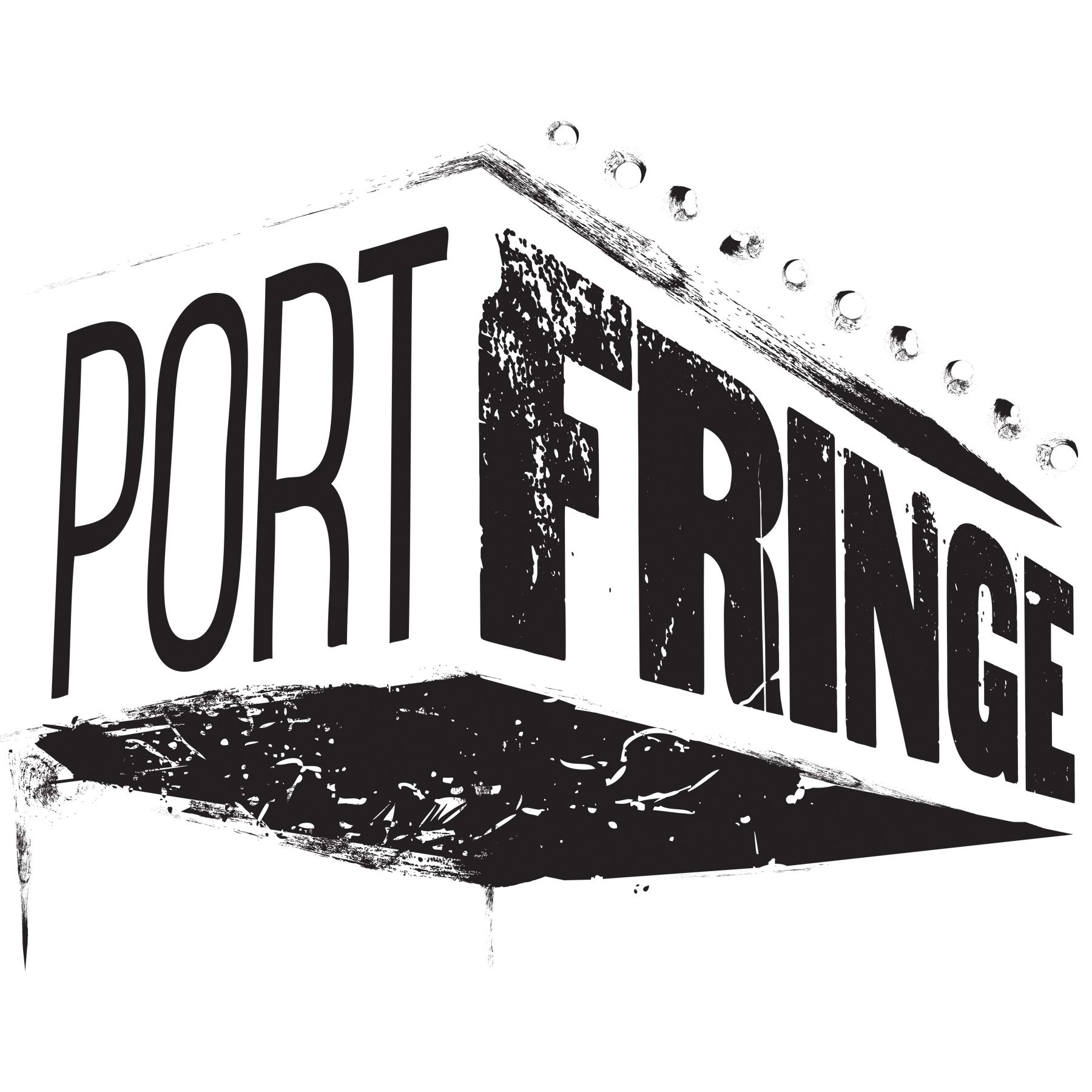 PortFringeLogoBlackOnWhite1080x1080